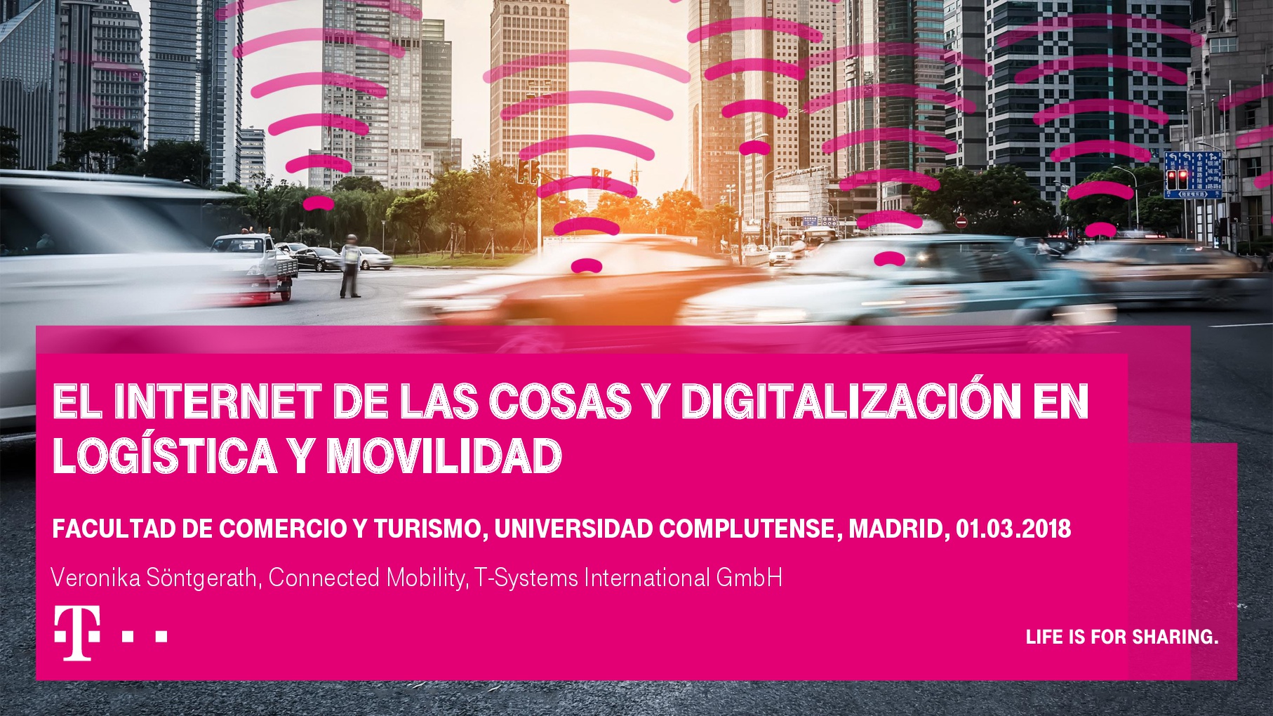 Conferencia  El Internet de las Cosas y Digitalización en Logística y Movilidad - 3